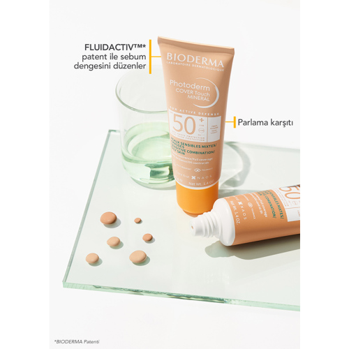 Bioderma Photoderm Cover Touch Mineral SPF 50 40 gr - Light (Promosyon Ürünü) - 6