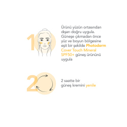 Bioderma Photoderm Cover Touch Mineral SPF 50 40 gr - Light (Promosyon Ürünü) - 8