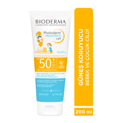 Bioderma Photoderm Pediatrics Lait SPF50+ 200 ml (Promosyon Ürünü) - 1