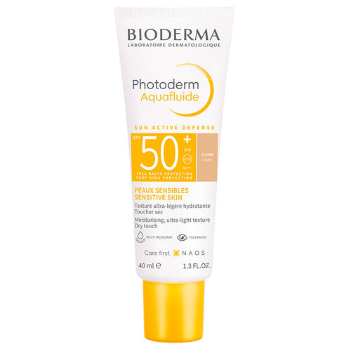 Bioderma Photoderm SPF 50+ Aquafluide Renkli Güneş Kremi 40 ml - Light - Bioderma