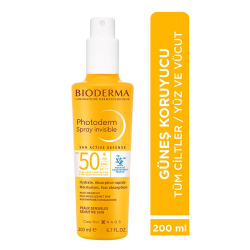 Bioderma Photoderm SPF50+ Güneş Koruyucu Sprey 200 ml - Bioderma (1)
