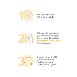 Bioderma Photoderm SPF50+ Güneş Koruyucu Sprey 200 ml - 6