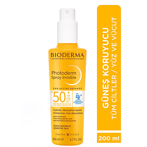 Bioderma Photoderm SPF50+ Güneş Koruyucu Sprey 200 ml - Bioderma (1)
