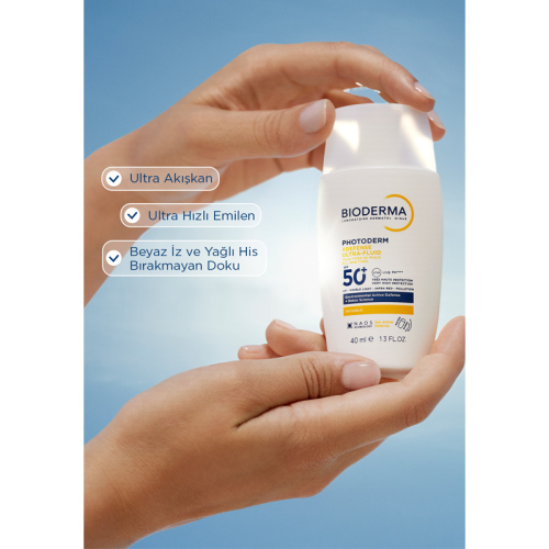 Bioderma Photoderm XDefense Spf50+ Tüm Cilt Tipleri İçin Renksiz Güneş Kremi 40 ml - 4