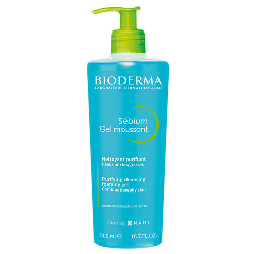 Bioderma - Bioderma Sebium Foaming Cilt Temizleme Jeli 500 ml