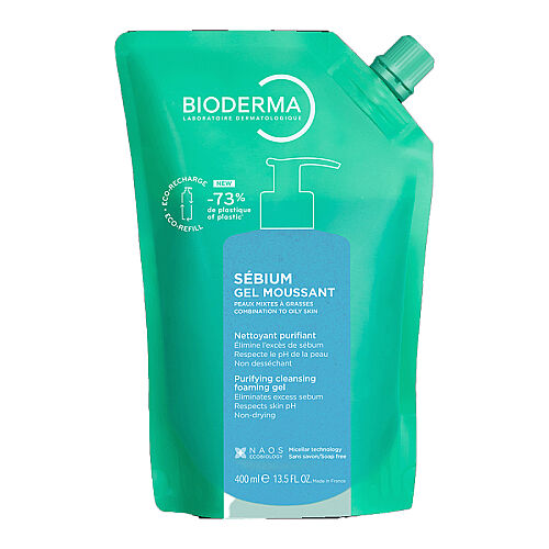 Bioderma Sebium Foaming Gel Refill 400 ml - Bioderma