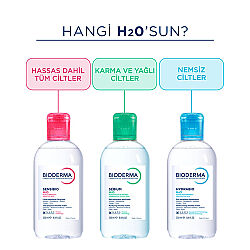 Bioderma Sebium H2O Yüz ve Makyaj Temizleme Suyu 250 ml - 4