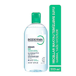 Bioderma Sebium H2O Yüz ve Makyaj Temizleme Suyu 500 ml - 2