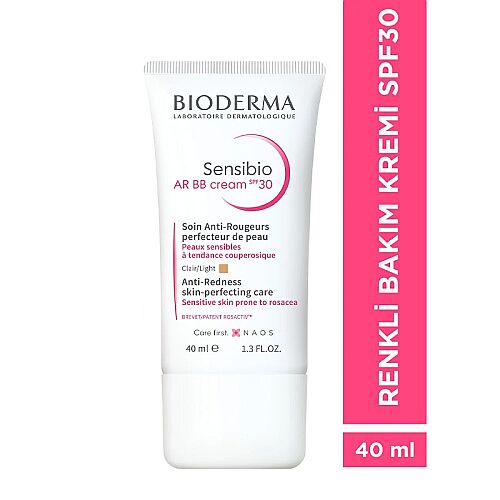 Bioderma Sensibio AR BB Cream Spf30 (Light) 40ml - Bioderma (1)