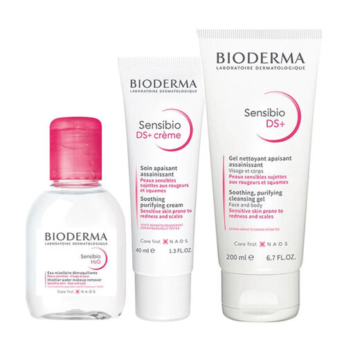 Bioderma Sensibio DS Cream SET Sensibio H2O 100ml - Bioderma