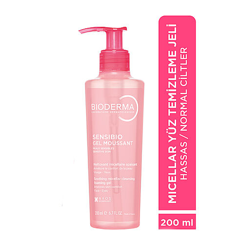 Bioderma Sensibio Foaming Cilt Temizleme Jeli 200 ml - Bioderma (1)