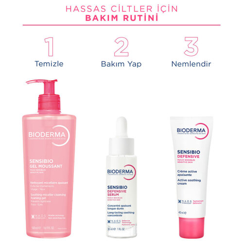 Bioderma Sensibio Foaming Cilt Temizleme Jeli 500 ml - 7