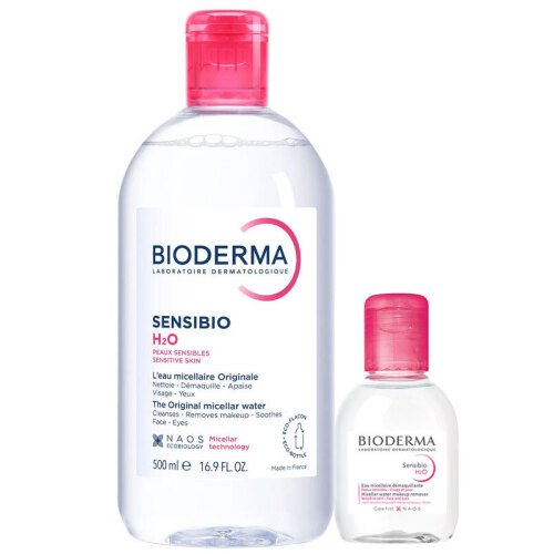 Bioderma Sensibio H2O 500ml + Sensibio H20 100 ml SET - Bioderma