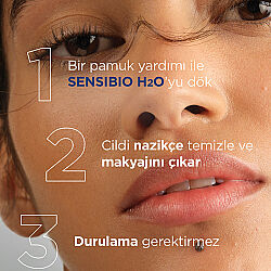 Bioderma Sensibio H2O Yüz ve Makyaj Temizleme Suyu 100 ml - 4