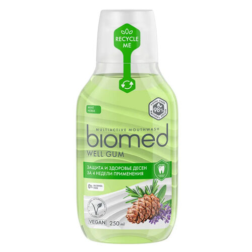 Biomed Well Gum Ağız Çalkalama Suyu 250 ml	 - Biomed