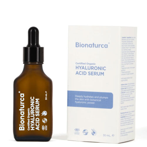 Bionaturca Organik Sertifikalı Hyaluronik Nemlendirici Yüz Serumu 30 ml - Bionaturca