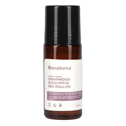 Bionaturca Organik Sertifikalı Sedir Ağacı ve Okaliptüs Deo Roll-On 50 ml - Bionaturca