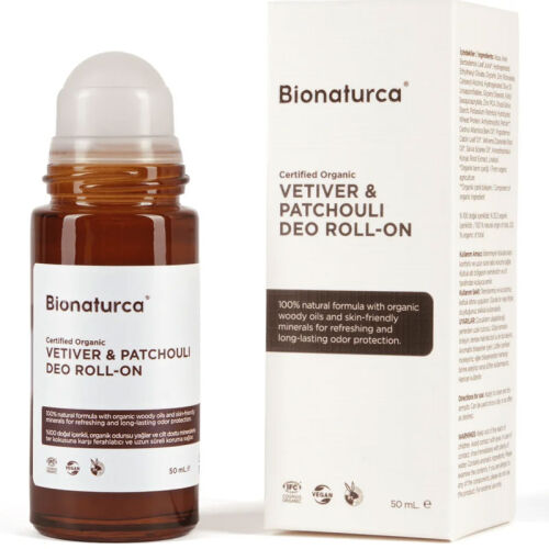 Bionaturca Organik Sertifikalı Vetiver ve Paçuli Deo Roll-On 50 ml - Bionaturca (1)