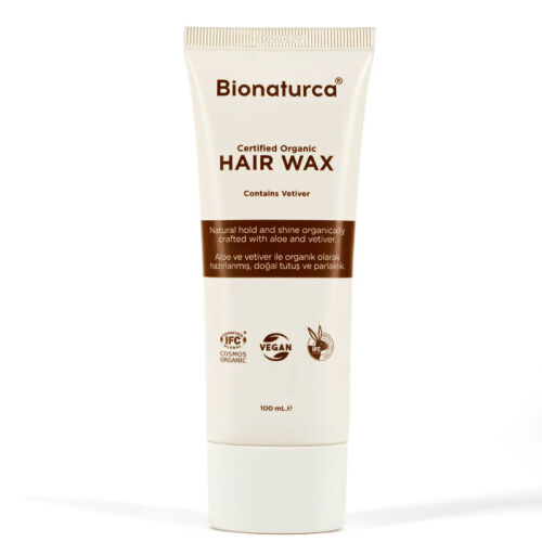 Bionaturca Organik Sertifikalı Vetiverli Saç Şekillendirici Bitkisel Wax 100 ml - Bionaturca