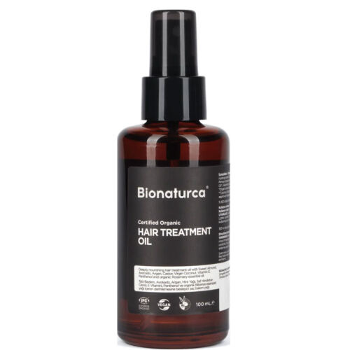 Bionaturca Organik Sertifikalı Yıpranma Karşıtı Saç Bakım Yağı 100 ml - Bionaturca