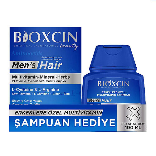 Bioxcin Erkeklere Özel Multivitamin SET - Şampuan HEDİYE - Bioxcin