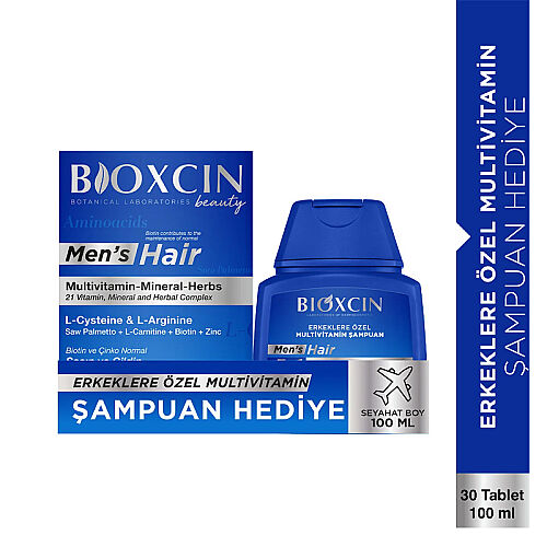 Bioxcin Erkeklere Özel Multivitamin SET - Şampuan HEDİYE - Bioxcin (1)