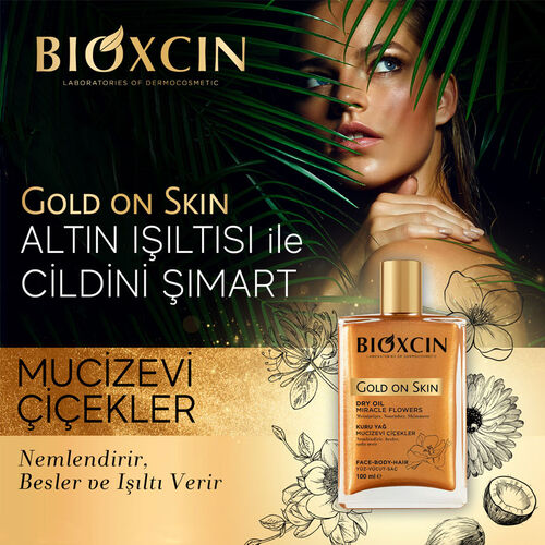 Bioxcin Gold on Skin Simli Kuru Yağ 100 ml - 7