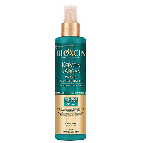Bioxcin Keratin ve Argan Sıvı Saç Kremi 200 ml - Bioxcin