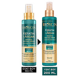 Bioxcin Keratin ve Argan Sıvı Saç Kremi 200 ml - 4