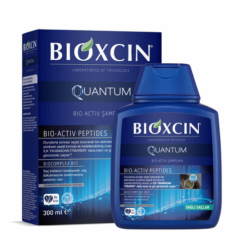 Bioxcin Quantum Yağlı Saçlar İçin Şampuan 300ml - Bioxcin