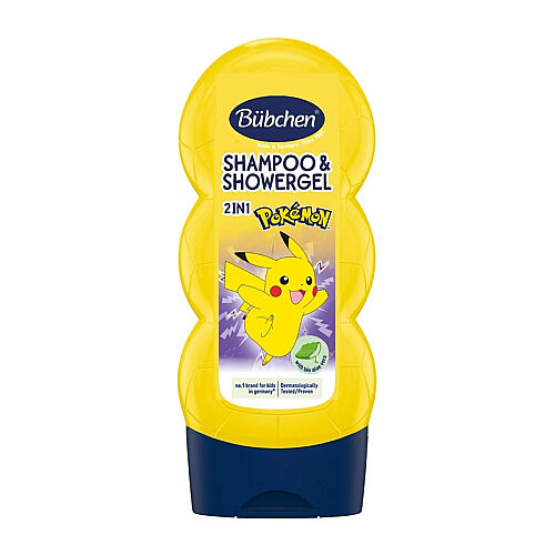 Bübchen 2in1 Shampoo and Shower Gel 230 ml -Pokemon - Bübchen
