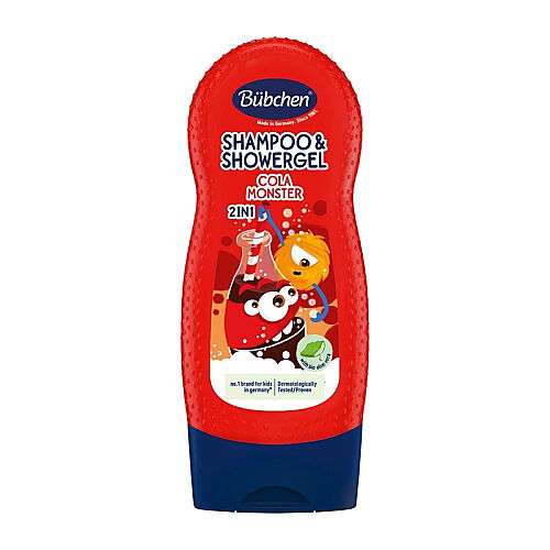 Bübchen Shampoo and Shower Gel 2in1 230 ml - Cola Monster - Bübchen