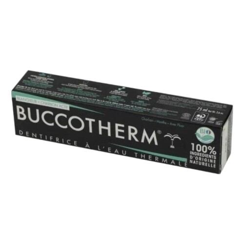 Buccotherm Beyazlatıcı Charcol Diş Macunu 75 ml - Buccotherm