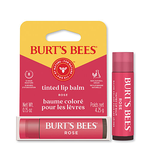 Burts Bees Rose Tinted Lip Balm 4.25 gr - Burts Bees