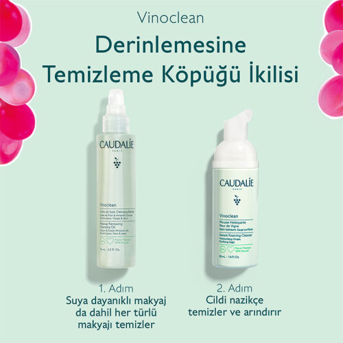 Caudalie Vinoclean Derinlemesine Temizleme Köpüğü İkilisi - Caudalie (1)