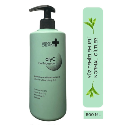 Cece Derm alyC Cleansing Gel 500 ml - CeceMed (1)