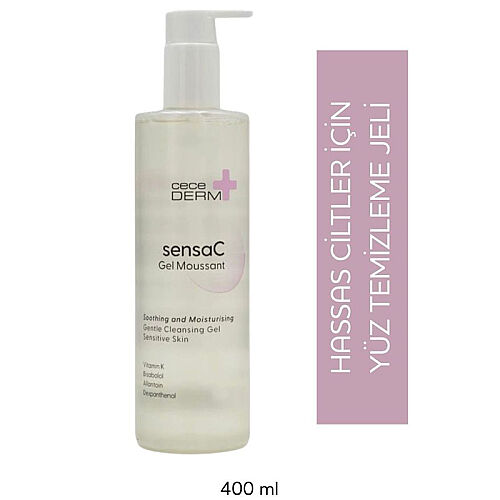 Cece Derm sensaC Gel Moussant 400 ml - CeceMed (1)