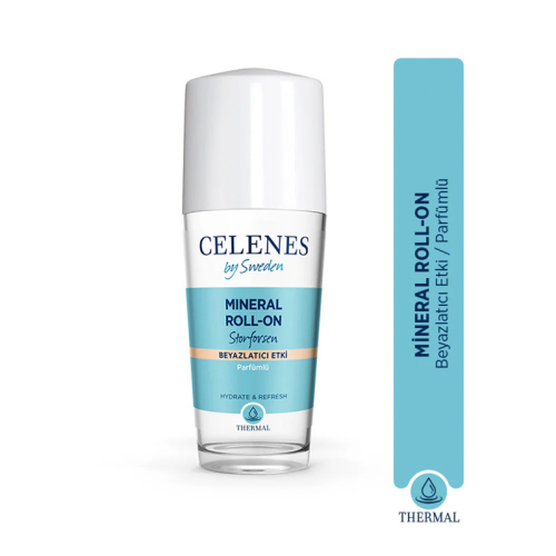 Celenes By Sweden Beyazlatıcı Etkili Thermal Roll On ve Deodorant 75 ml - 2