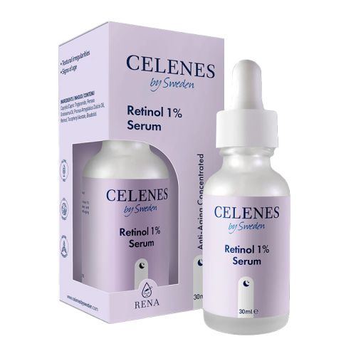 Celenes By Sweden Kırışıklık Karşıtı Rena Retinol Cilt Bakım Serumu 30 ml - 1