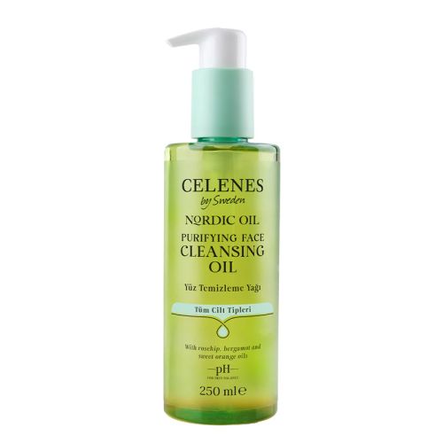 Celenes By Sweden Nordic Oil Tüm Ciltler İçin Arındırıcı Yüz Temizleme Yağı 250 ml - 1