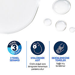 Cerave Hyalüronik Asit İçerikli Nemlendirici Makyaj Temizleme Suyu 400 ml - 3