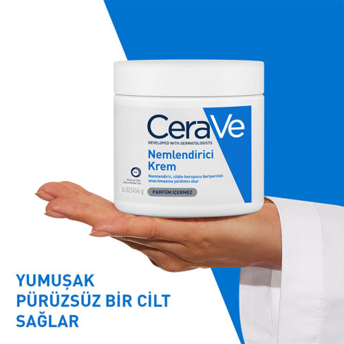 CeraVe Nemlendirici Krem Pompasız 454 gr - 5