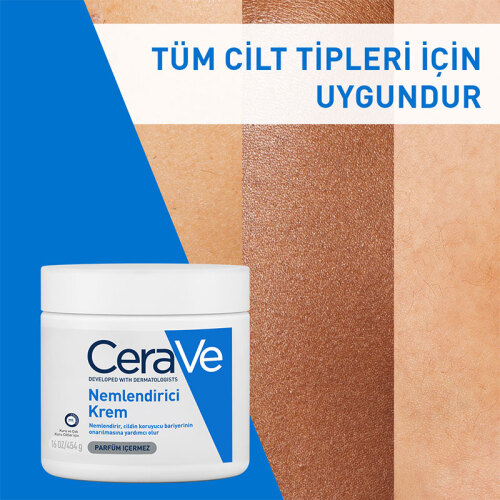 CeraVe Nemlendirici Krem Pompasız 454 gr - 6