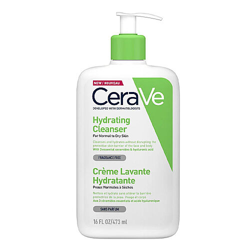 CeraVe Normal Ve Kuru Ciltler İçin Nemlendiren Temizleyici 473 ml - Cerave