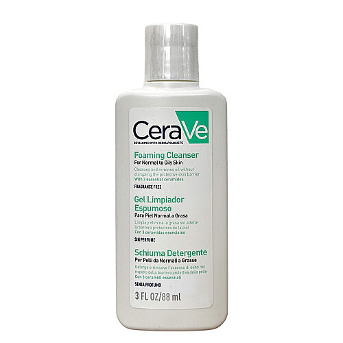 CeraVe Normal Ve Yağlı Ciltler İçin Köpüren Temizleyici 88 ml - Cerave