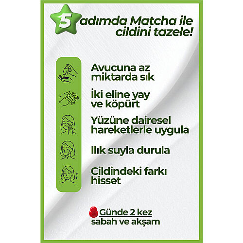 ChaNoSui Matcha Yüz Temizleme Köpüğü 120 ml - 3