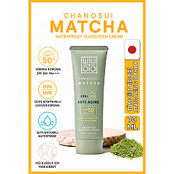 ChaNoSui Yaşlanma Karşıtı Matcha Özlü Güneş Kremi SPF50+ 70 ml - 2