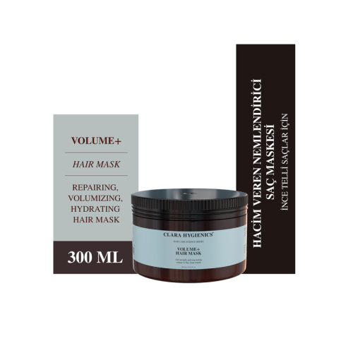 Clara Hygienics Volume Volumizing Hair Mask 300 ml - Clara Hygienics (1)