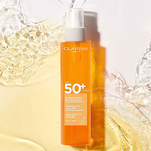 Clarins Glowing Sun Care Body Mist SPF50+ 150 ml - 3