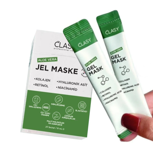 Clasy Care Aloe Vera Gel Mask 10 ml X 20 Saşe - 3